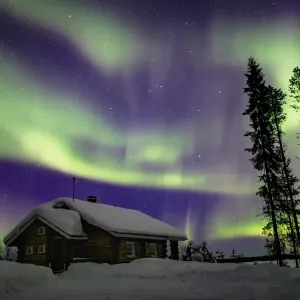 Suspension parfumée étoile - Chalet en Laponie
