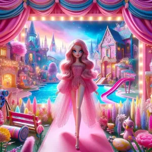 Suspension parfumée ovale - Pinky Girl