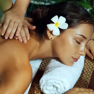 Suspension parfumée ovale - Relaxation à Tahiti