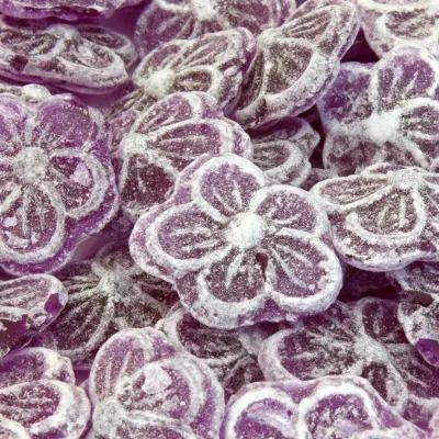 Fondant parfumé Cœur - Bonbon violette