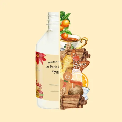 Poudre parfumée 100 grammes - Thé et pain d'épices