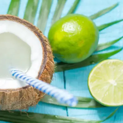 Suspension parfumée ovale - Coco Citron vert