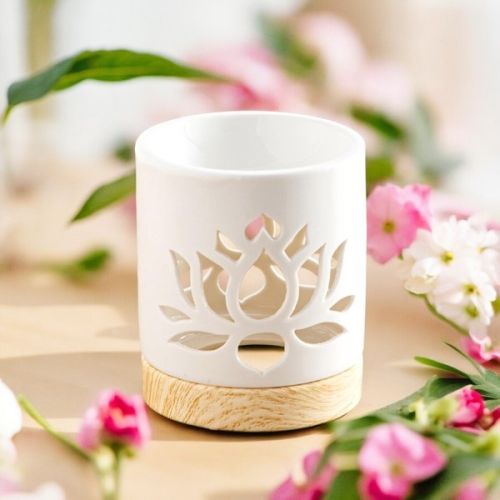 Brûle parfum NENUPHAR Blanc