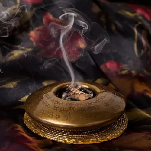 Suspension parfumée cercle - Oud éternel