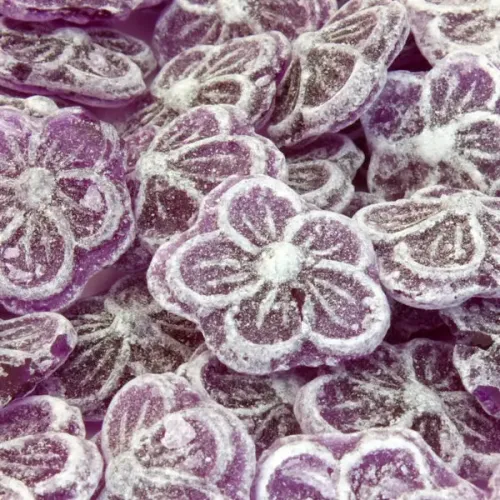 Suspension parfumée ovale - Bonbon violette