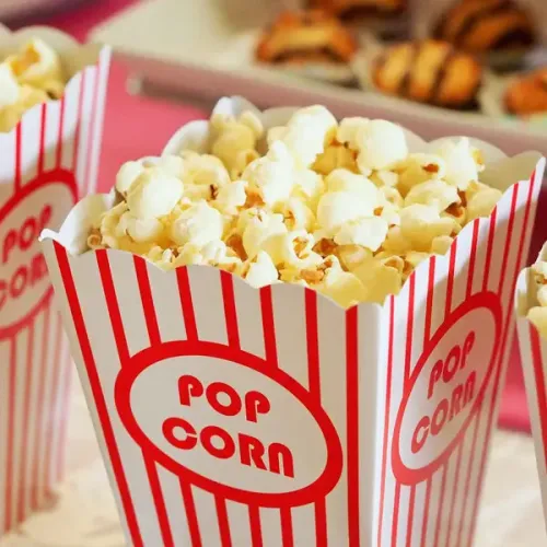 Suspension parfumée ovale - Pop corn